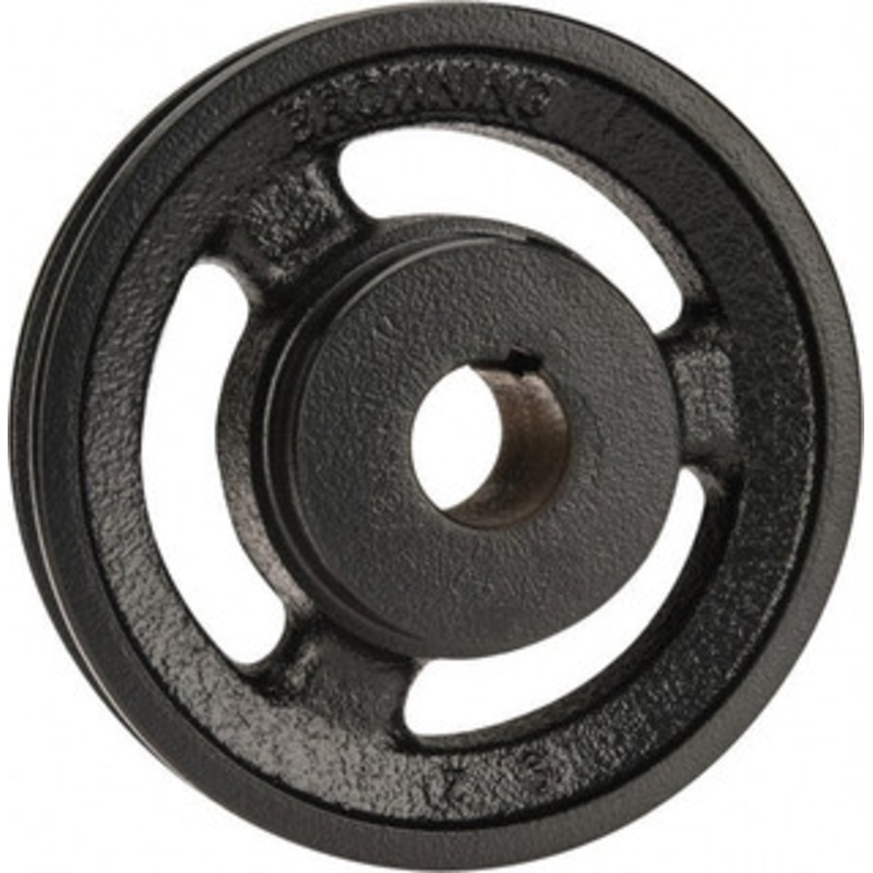 Browning 7/8 Bore Diam, 4-3/4 OD, Finished Bore Single Groove Sheave 3/4 Wide, Cast Iron AK49X7/8 – 00755165