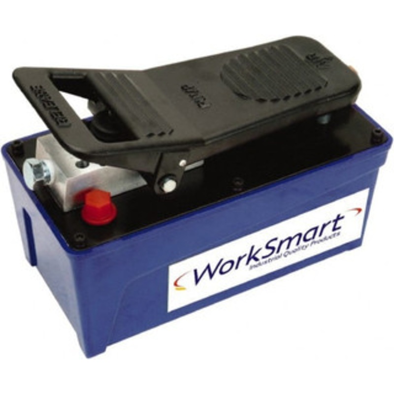 Value Collection 10,000 psi Air-Hydraulic Pump & Jack 91.5 Cu In Oil Capacity, Use with Single Acting Cylinders, Advance, Hold & Retract PS-MH-HPC1-163 – 42337733