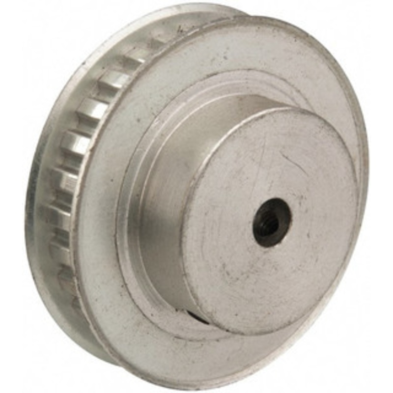 Value Collection 28 Tooth, 1/4 Inside x 1.763 Outside Diam, Hub & Flange Timing Belt Pulley 1/4 Belt Width, 1.783 Pitch Diam, 0.438 Face Width, Aluminum 28XL025-6FA-1/4 – 86695202