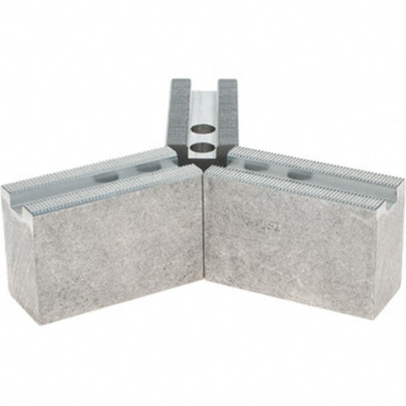 Abbott Workholding 1.5mm x 60 Serrated Attachment, Square Soft Lathe Chuck Jaw 3 Jaws, Aluminum, 0.7874 Btw Mount Hole Ctrs, 3 Long x 1-1/4 Wide x 2 High, 0.4724 Groove, 0.3937 & 10mm Fastener KTT6A1SQ – 66155342