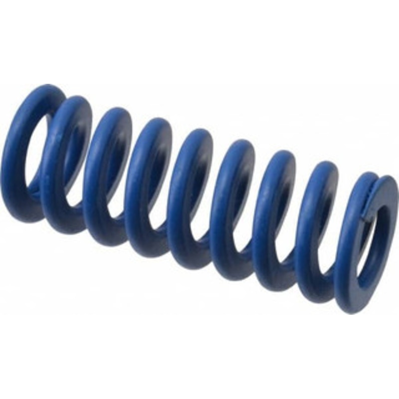 Associated Spring Raymond 20mm Hole Diam, 10mm Rod Diam, 2 Free Length, Blue Die Spring 792.3 N Max Deflection, 19mm Max Deflection, Medium Duty, Chromium Alloy Steel 204-408 – 67899674