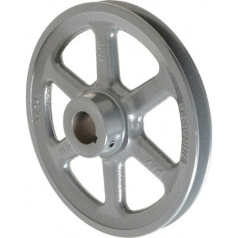 Browning 1 Bore Diam, 7-1/4 OD, Finished Bore Single Groove Sheave 3/4 Wide, Cast Iron AK74X1 – 00755355