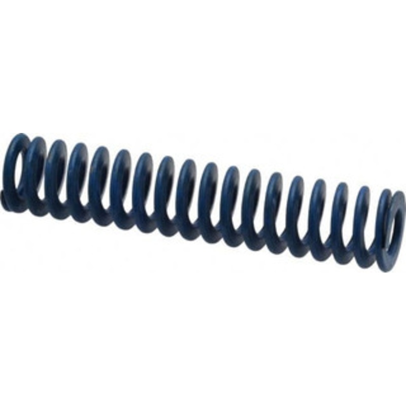 Associated Spring Raymond 3/4 Hole Diam, 3/8 Rod Diam, 3-1/2 Free Length, Blue Die Spring 140 Lb Max Deflection, 1.75 Max Deflection, Medium Duty, Chromium Alloy Steel 103-414 – 07660657