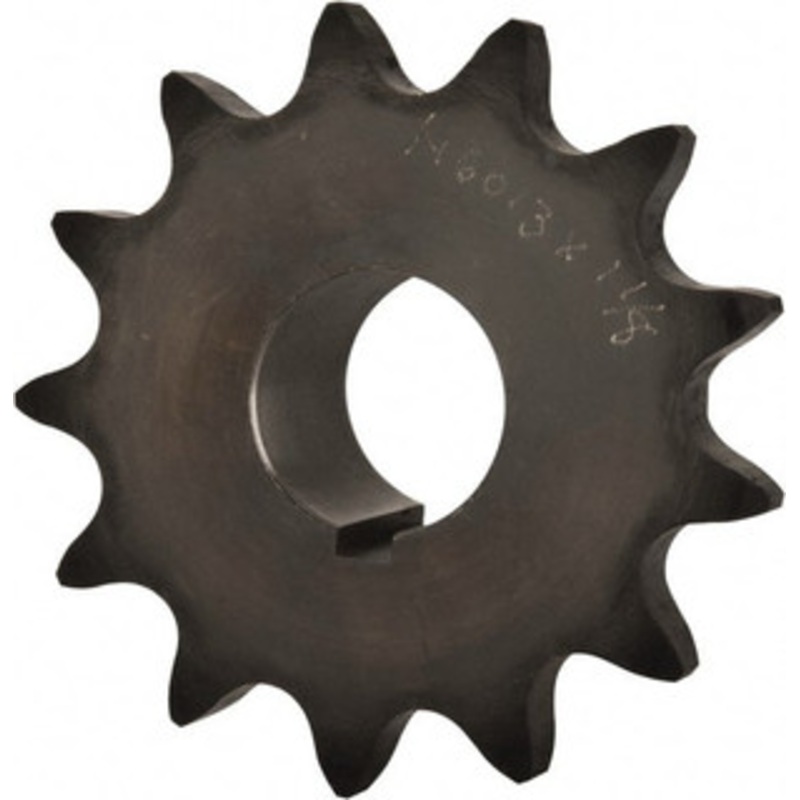 Browning 3/4 Chain Pitch, Chain Size 60, 13 Tooth Finished Bore Sprocket 1-1/8 Bore Diam, 3.134 Pitch Diam, 3.45 OD H6013X 1 1/8 – 78341757