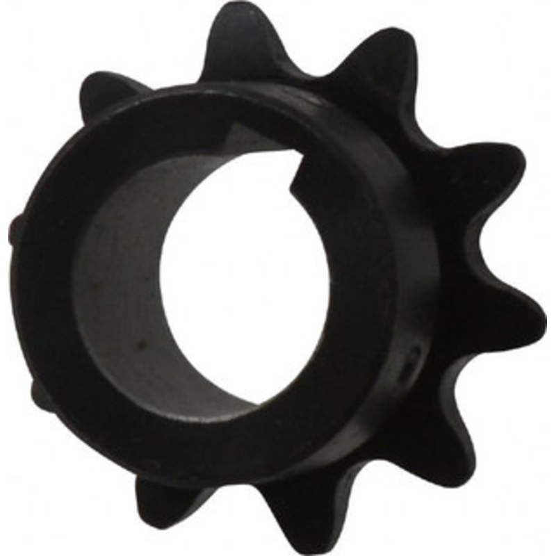 Browning 3/8 Chain Pitch, Chain Size 35, 10 Tooth Finished Bore Sprocket 5/8 Bore Diam, 1.214 Pitch Diam, 1.38 OD H3510X5/8 – 78338662