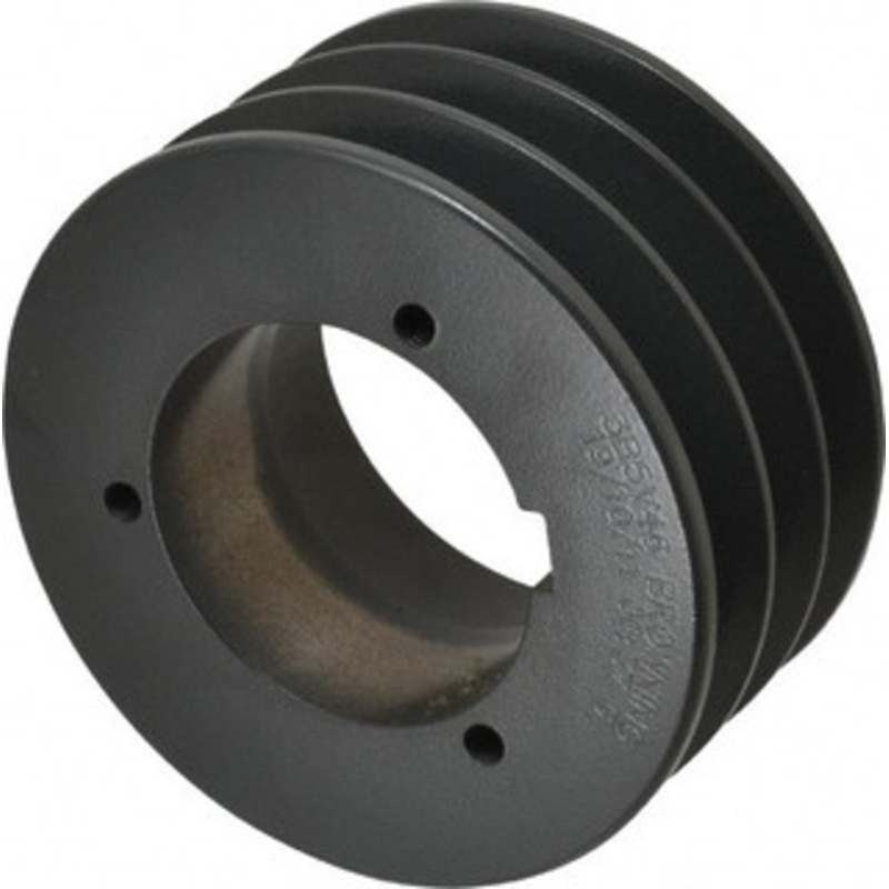 Browning 3B5V46 3 Groove, 5/8 to 2-1/4 Bore Diam, 4.88 Outside Diam, QD Bushed V Belt Sheave 4.7 5V Diam Belt Pitch 3B5V46 – 84431923