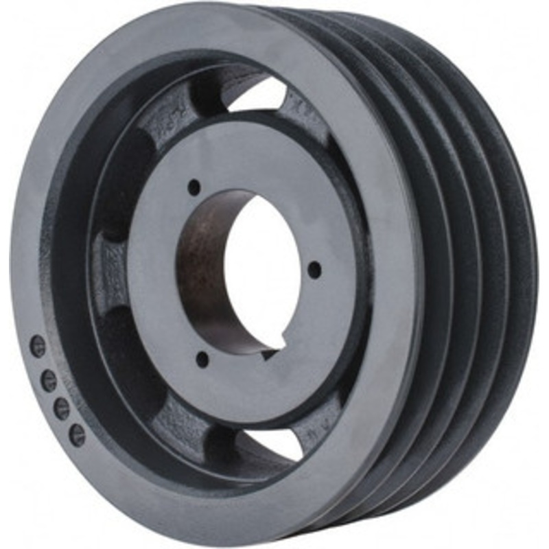 Browning 4B5V80 4 Groove, 5/8 to 2-1/4 Bore Diam, 8.28 Outside Diam, QD Bushed V Belt Sheave 8.1 5V Diam Belt Pitch 4B5V80 – 84432301