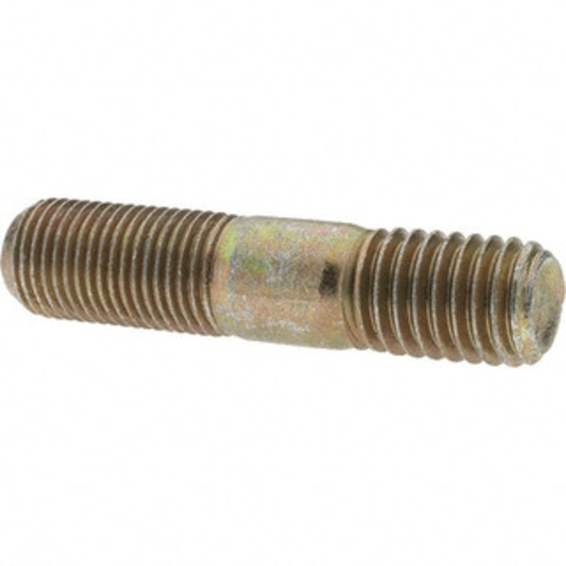 Value Collection 1/2-20 Long Thread, 1/2-13 Short Thread, 2-1/4 OAL Unequal Double Threaded Stud Alloy Steel, Zinc Yellow Dichromate Finish, 1-1/16 Long Thread Length, 3/4 Short Thread Length BD36987 – 80913114