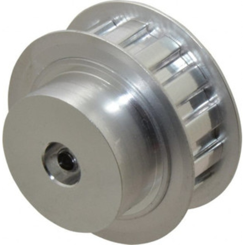 Value Collection 14 Tooth, 3/8 Inside x 1.641 Outside Diam, Hub & Flange Timing Belt Pulley 1/2 Belt Width, 1.671 Pitch Diam, 0.719 Face Width, Aluminum 14L050-6FA-3/8 – 86235074
