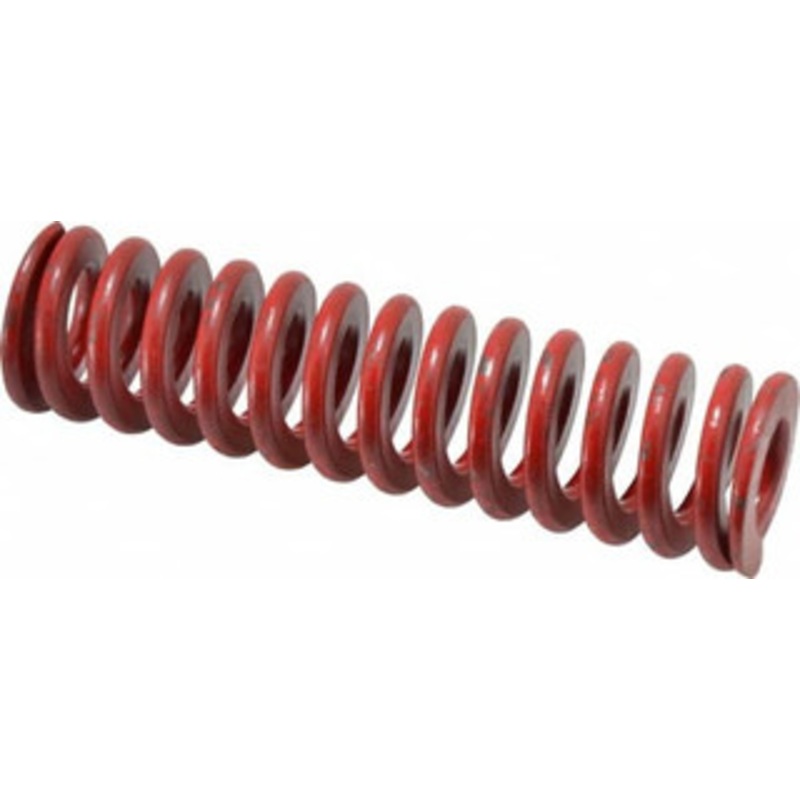 Associated Spring Raymond 1-1/2 Hole Diam, 3/4 Rod Diam, 6 Free Length, Red Die Spring 674.9 Lb Max Deflection, 2.22 Max Deflection, Medium Heavy Duty, Chromium Alloy Steel 104-724 – 07662109