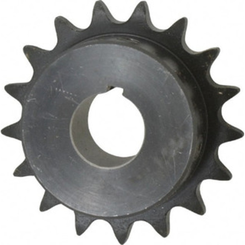 Browning 1/2 Chain Pitch, Chain Size 40, 17 Tooth Finished Bore Sprocket 7/8 Bore Diam, 2.721 Pitch Diam, 2.96 OD H4017X7/8 – 78340601