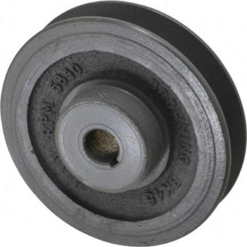 Browning 5/8 Bore Diam, 4-1/4 OD, Finished Bore Single Groove Sheave 7/8 Wide, Cast Iron BK45X5/8 – 00756387