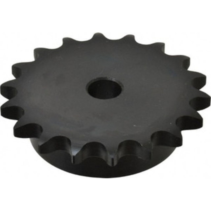 Browning 5/8 Chain Pitch, Chain Size 50, 18 Tooth Min Plain Bore Sprocket 5/8 Bore Diam, 3.599 Pitch Diam, 3.92 OD 50B18 – 74395781