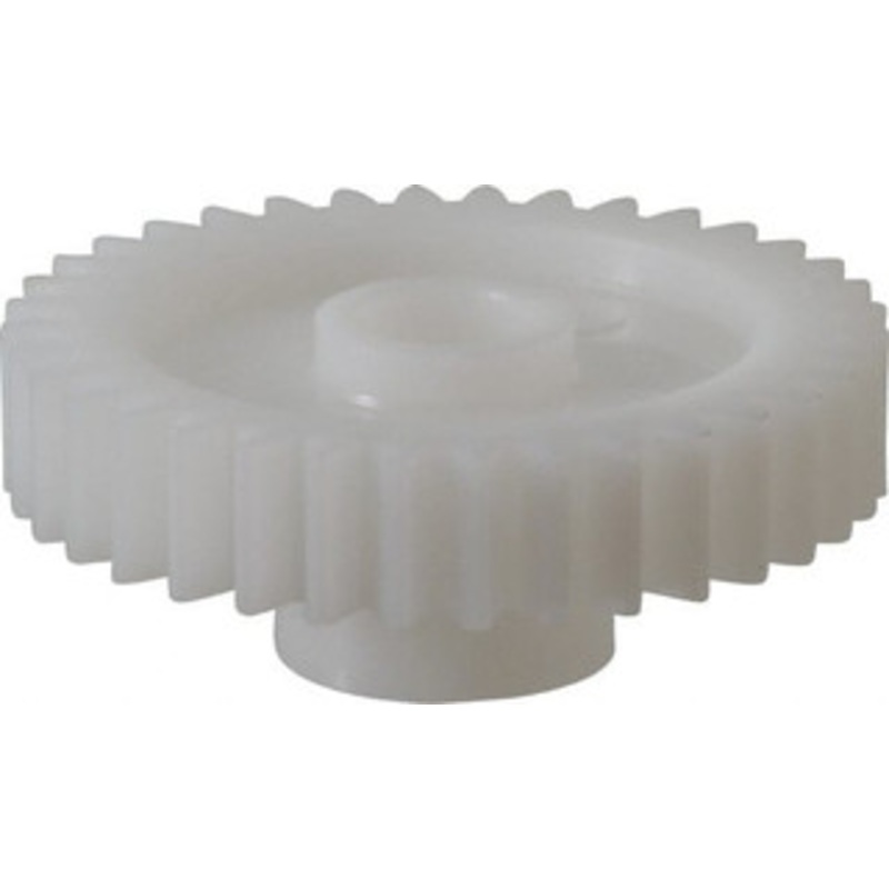 Made in USA 20 Pitch, 1.8 Pitch Diam, 1.9 OD, 36 Tooth Spur Gear 3/8 Face Width, 3/8 Bore Diam, 47/64 Hub Diam, 20 Pressure Angle, Acetal 2036 – 03115425