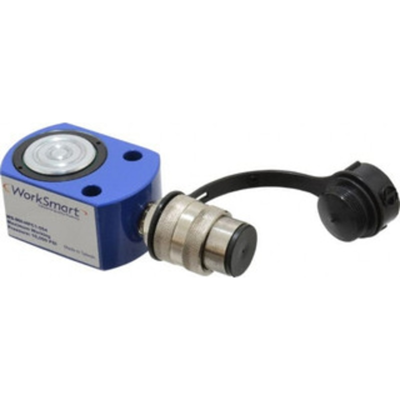 Value Collection 10 Ton, 0.43 Stroke, 1.01 Cu In Oil Capacity, Portable Hydraulic Flat Body Cylinder 2.36 Sq In Effective Area, 1.69 Lowered Ht., 2.12 Max Ht., 1.73 Cyl Bore Diam, 1.5 Plunger Rod Diam, 10,000 Max psi PS-MH-HPC1-054 – 59755348