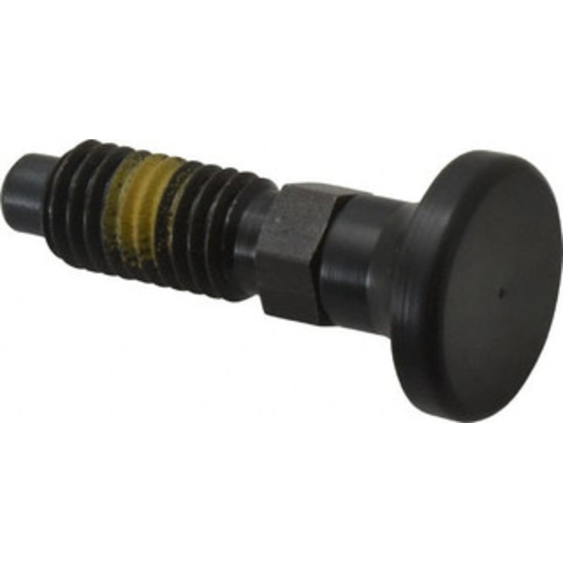 Vlier 1/2-13, 0.31 Max Plunger Diam, 0.5 Lb Init to 1.75 Lb Final End Force, Knob Handle Plunger Delrin Knob, 1-1/4 Body Length, 1 Length Under Head/Shoulder, 1/4 Plunger Projection PRT500P – 62123658