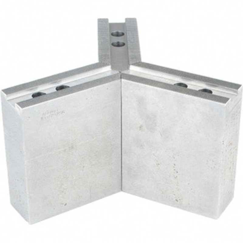 Abbott Workholding 12 & Up Chuck Capacity, 1.5mm x 60 Serrated Attachment, Square Soft Lathe Chuck Jaw 3 Jaws, Steel, 1.1811 Btw Mount Hole Ctrs, 5-1/2 Long x 2 Wide x 6 High, 0.8268 Groove, 0.6299 & 16mm Fastener KTTB212S6 – 52648235