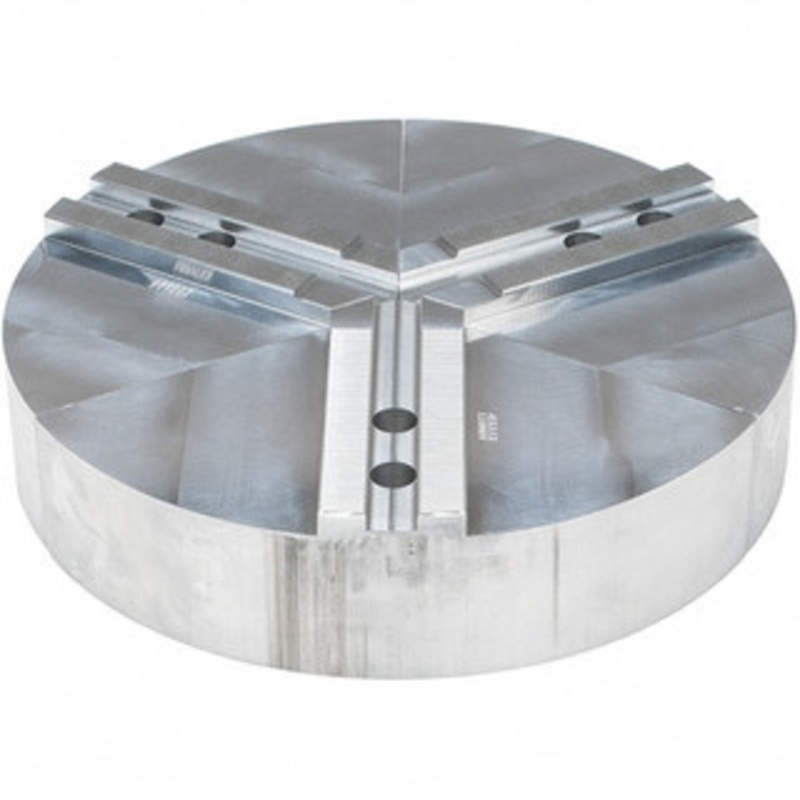 Abbott Workholding 15 Max Chuck Capacity, 1.5mm x 60 Serrated Interface, Round Soft Lathe Chuck Jaw 3 Jaw, Aluminum, 1.6929 Btw Mount Hole Ctrs, 15 Wide, 3 High, 20mm Fastener KTT15P – 50487032
