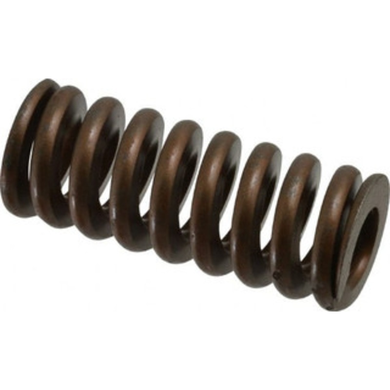 Associated Spring Raymond 1-1/4 Hole Diam, 5/8 Rod Diam, 3 Free Length, Gold Die Spring 856.8 Lb Max Deflection, 0.9 Max Deflection, Heavy Duty, Chromium Alloy Steel 105-612 – 07662885