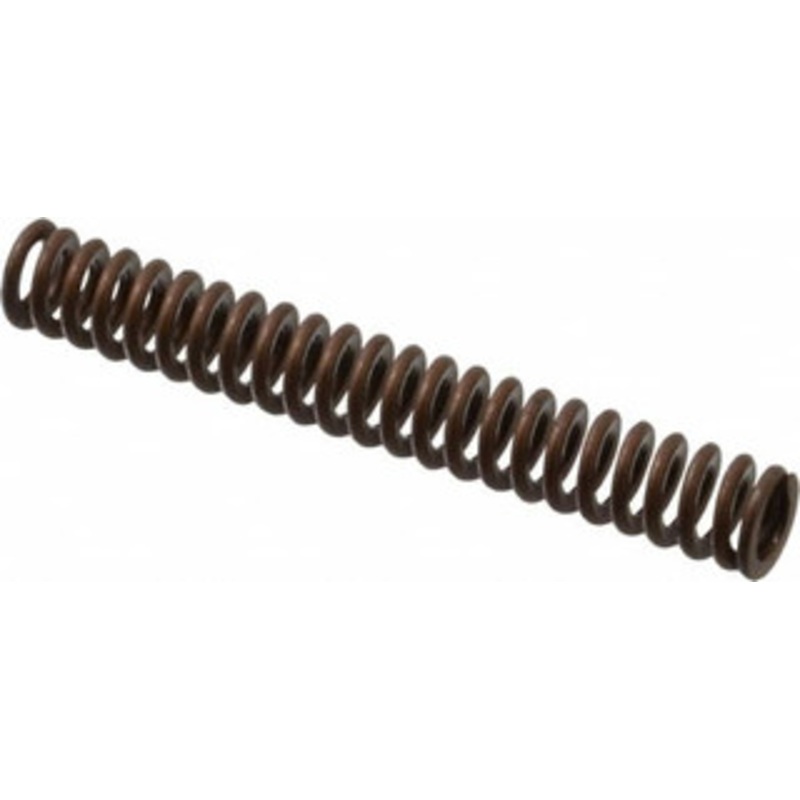 Associated Spring Raymond 1/2 Hole Diam, 9/32 Rod Diam, 3-1/2 Free Length, Gold Die Spring 63 Lb Max Deflection, 1.05 Max Deflection, Heavy Duty, Chromium Alloy Steel 105-214 – 07662422