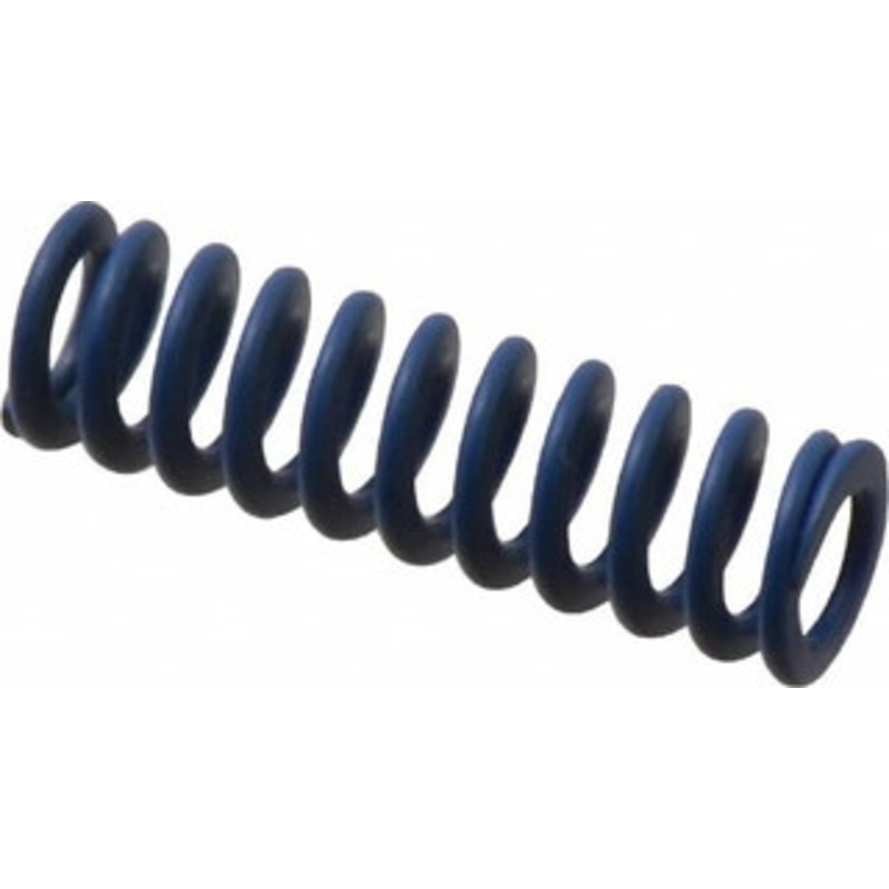 Associated Spring Raymond 10mm Hole Diam, 5mm Rod Diam, 1-1/4 Free Length, Blue Die Spring 158.6 N Max Deflection, 12.2mm Max Deflection, Medium Duty, Chromium Alloy Steel 204-105 – 67899377