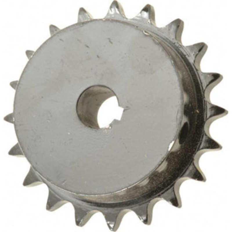 Browning 1/2 Chain Pitch, Chain Size 40, 20 Tooth Finished Bore Sprocket 5/8 Bore Diam, 3.196 Pitch Diam, 3.45 OD H4020X5/8 – 78339314