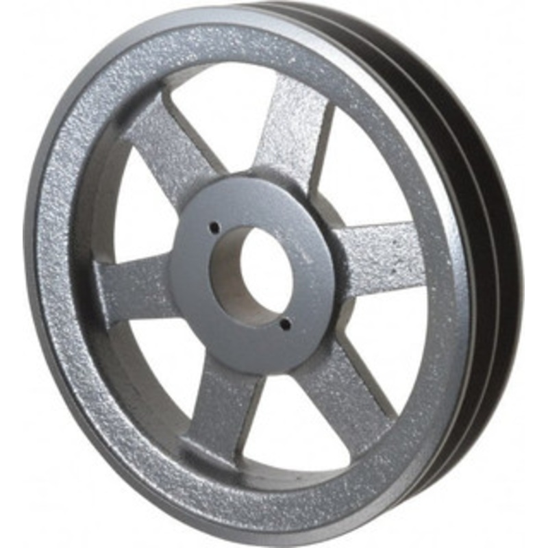 Browning 2BK90H 2 Groove, 3/8 to 1-1/2 Bore Diam, 8-3/4 Outside Diam, QD Bushed V Belt Sheave 8.0 A Diam Belt Pitch 2BK90H – 00754705