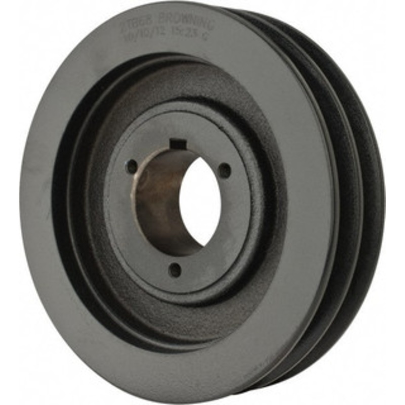 Browning 2TB68 2 Groove, 1/2 to 1-3/4 Bore Diam, 7.15 Outside Diam, QD Bushed V Belt Sheave 6.4 A Diam Belt Pitch 2TB68 – 00755728