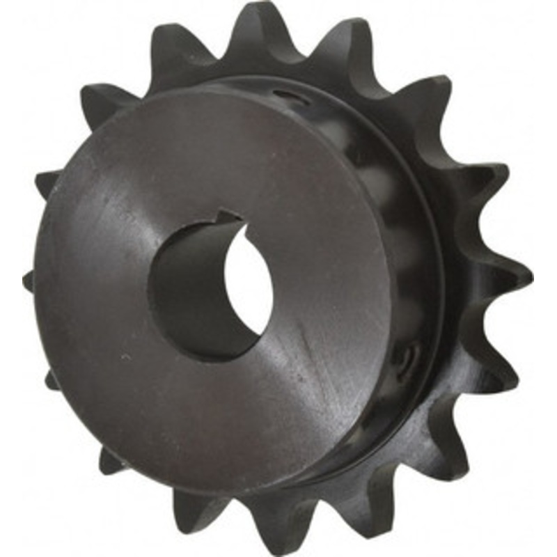 Browning 3/4 Chain Pitch, Chain Size 60, 16 Tooth Finished Bore Sprocket 1 Bore Diam, 3.844 Pitch Diam, 4.22 OD H6016X1 – 78340205