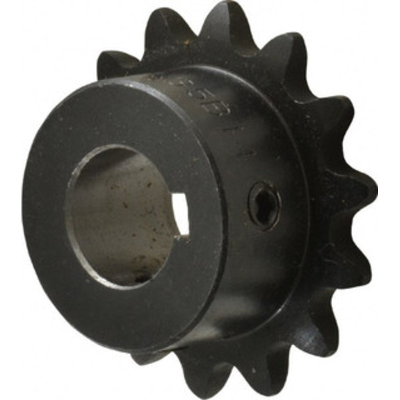 Browning 3/8 Chain Pitch, Chain Size 35, 14 Tooth Finished Bore Sprocket 5/8 Bore Diam, 1.685 Pitch Diam, 1.84 OD H3514X5/8 – 78338720