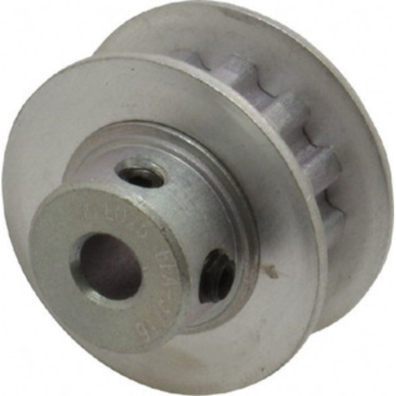 Value Collection 12 Tooth, 3/16 Inside x 0.744 Outside Diam, Hub & Flange Timing Belt Pulley 1/4 Belt Width, 0.764 Pitch Diam, 0.438 Face Width, Aluminum 12XL025-6FA-3/1 – 86235017
