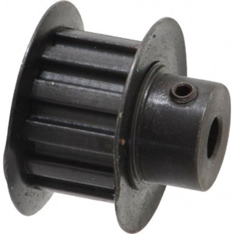 Value Collection 12 Tooth, 3/16 Inside x 0.744 Outside Diam, Timing Belt Pulley 1/4, 3/8 Belt Width, 0.764 Pitch Diam, Steel & Cast Iron 12XL0376FSFB316 – 35375815