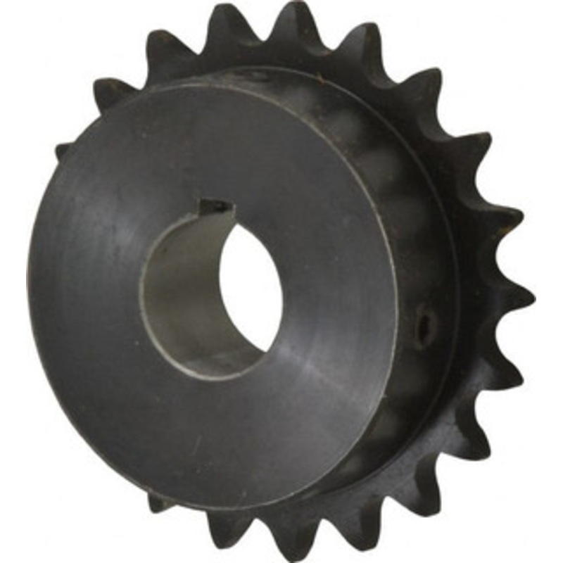 Browning 1/2 Chain Pitch, Chain Size 40, 21 Tooth Finished Bore Sprocket 1 Bore Diam, 3.355 Pitch Diam, 3.62 OD H4021X1 – 78339363