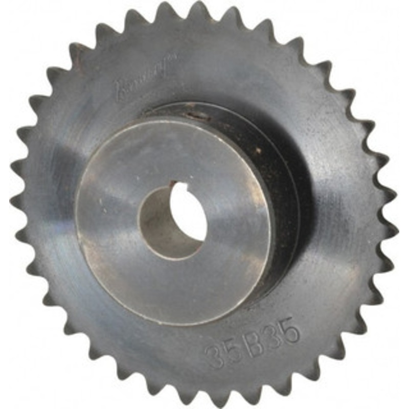 Browning 3/8 Chain Pitch, Chain Size 35, 35 Tooth Finished Bore Sprocket 3/4 Bore Diam, 4.183 Pitch Diam, 4.39 OD 3535X3/4 – 78342466