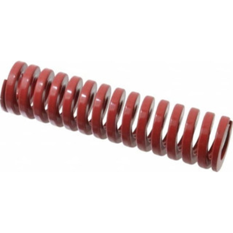 Danly 1-1/2 Hole Diam, 3/4 Rod Diam, 6 Free Length, Red Die Spring 59 Lb Max Deflection, 1.8 Max Deflection, Heavy Duty, Chromium Vanadium Steel 9-2424-26 – 76015296