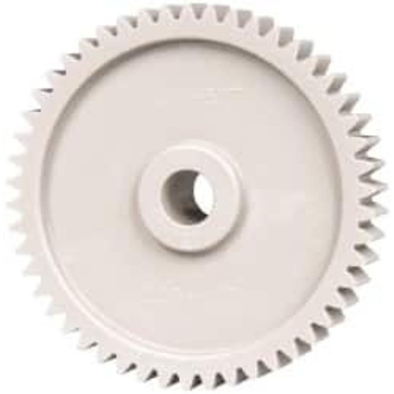 Made in USA 20 Pitch, 2-1/2 Pitch Diam, 2.6 OD, 50 Tooth Spur Gear 3/8 Face Width, 3/8 Bore Diam, 3/4 Hub Diam, 20 Pressure Angle, Acetal 2050 – 03125002