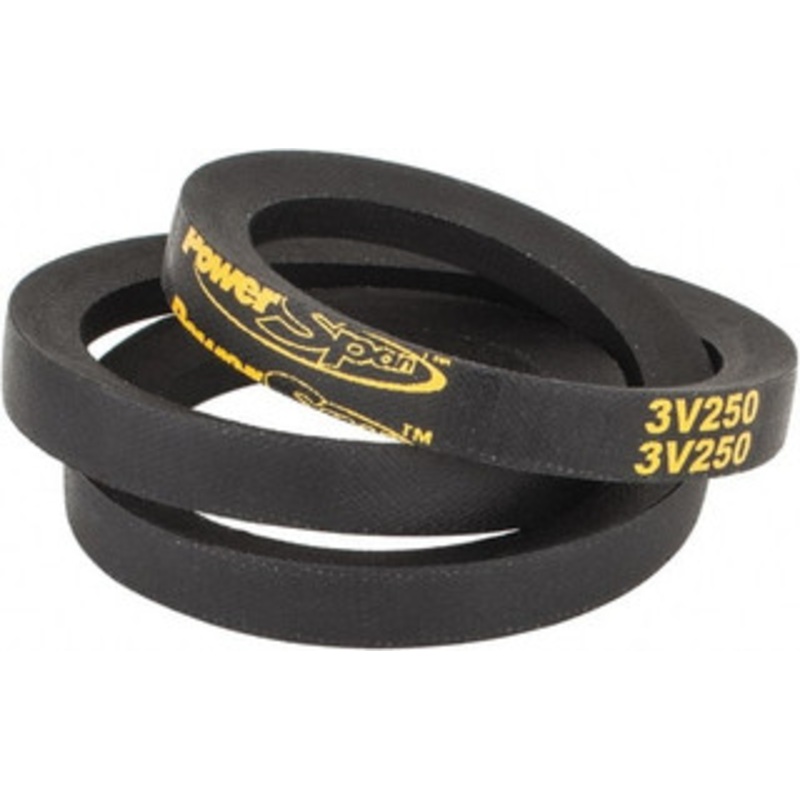 Value Collection Section 3V, 25 Outside Length, V-Belt Neoprene Rubber, Narrow, No. 3V250 20544233 – 35388826