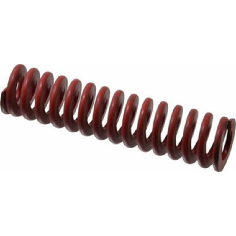 Associated Spring Raymond 1-1/4 Hole Diam, 5/8 Rod Diam, 5 Free Length, Red Die Spring 536.5 Lb Max Deflection, 1.85 Max Deflection, Medium Heavy Duty, Chromium Alloy Steel 104-620 – 07661952