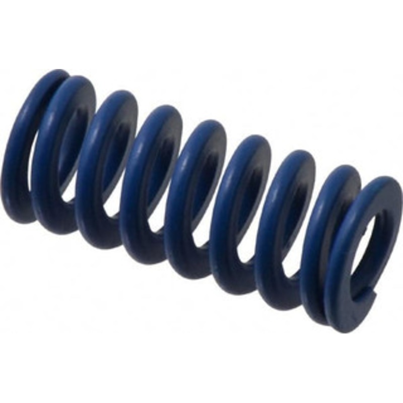 Associated Spring Raymond 20mm Hole Diam, 10mm Rod Diam, 1-3/4 Free Length, Blue Die Spring 783.8 N Max Deflection, 16.5mm Max Deflection, Medium Duty, Chromium Alloy Steel 204-407 – 67899666