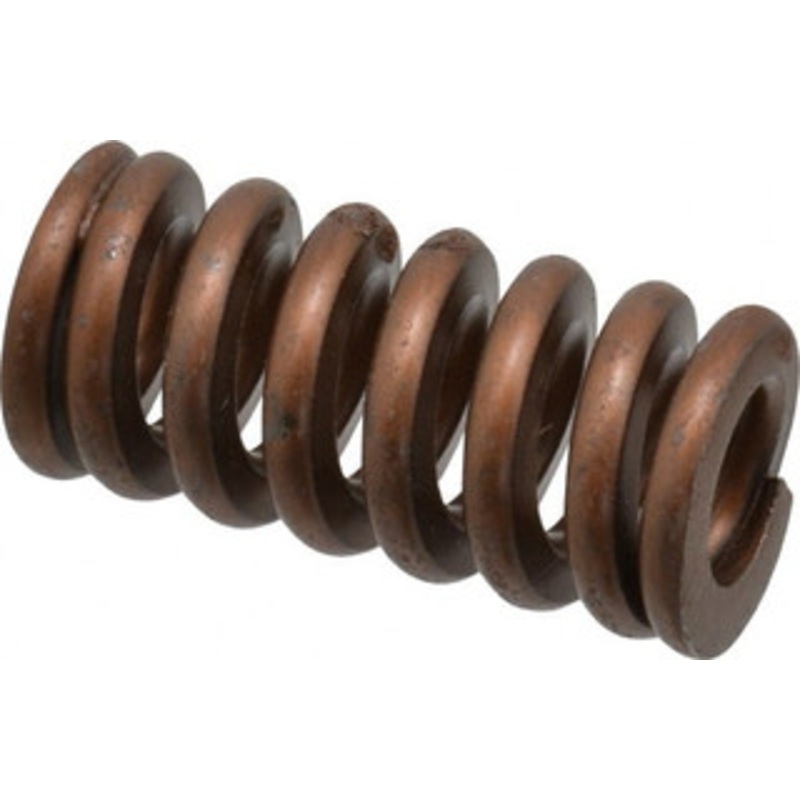 Associated Spring Raymond 3/4 Hole Diam, 3/8 Rod Diam, 1-1/2 Free Length, Gold Die Spring 295.2 Lb Max Deflection, 0.45 Max Deflection, Heavy Duty, Chromium Alloy Steel 105-406 – 07662562