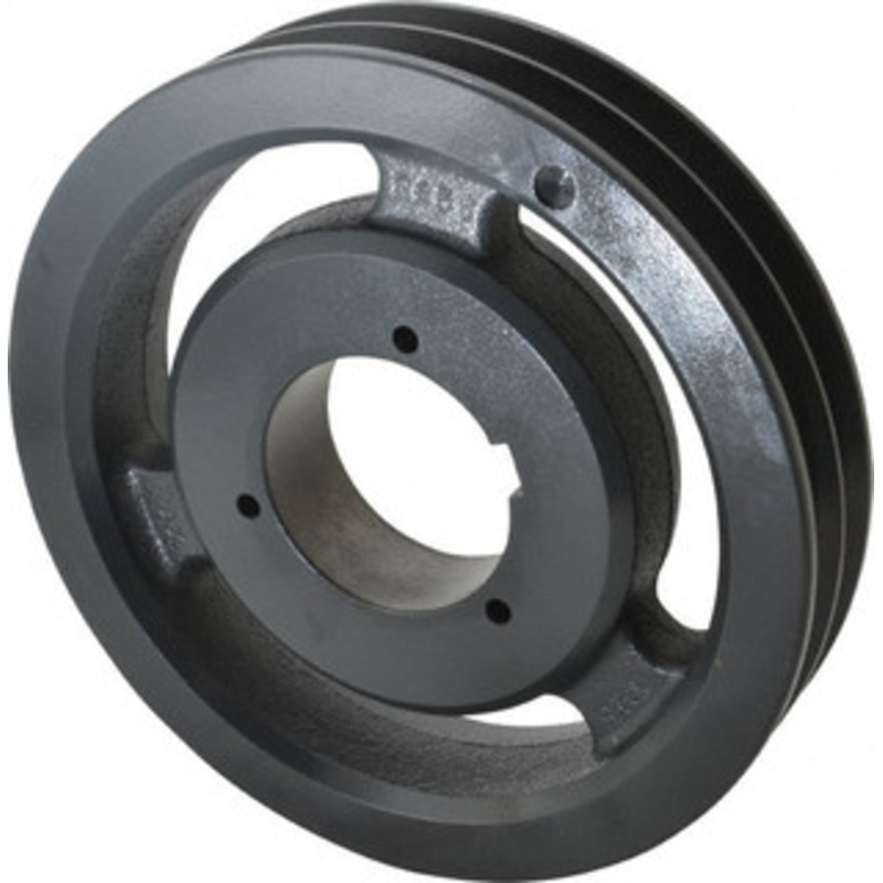 Browning 2B5V80 2 Groove, 5/8 to 2-1/4 Bore Diam, 8.28 Outside Diam, QD Bushed V Belt Sheave 8.1 5V Diam Belt Pitch 2B5V80 – 84431824