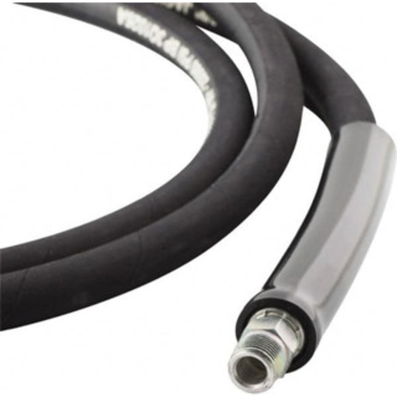 Value Collection 1/4 Inside Diam x 3/8 NPT 10 ft. Hydraulic Pump Hose 10,000 psi, 3/8 NPTF Male Opposite End, Rubber PS-MH-HPC1-097 – 42326280
