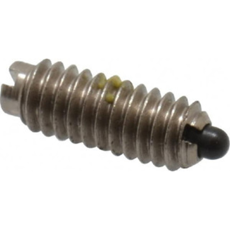 Vlier 8-32, 7/16 Thread Length, 0.052 Plunger Projection, Steel Threaded Spring Plunger 0.07 Max Plunger Diam, 0.437 Plunger Length, 1.5 Lb Init End Force, 4.75 Lb Final End Force M50AP – 62119847