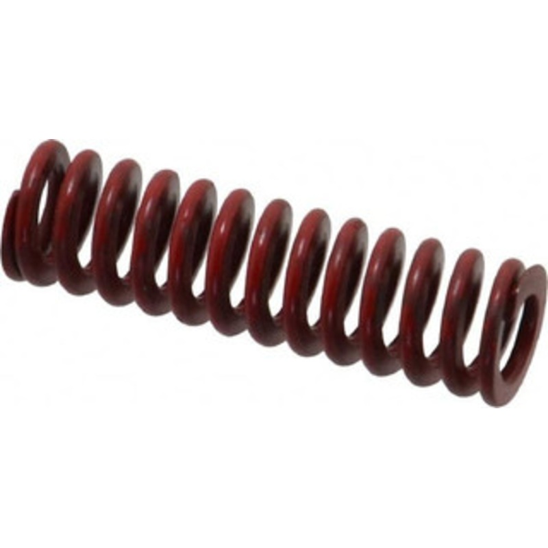 Associated Spring Raymond 3/8 Hole Diam, 3/16 Rod Diam, 1-1/4 Free Length, Red Die Spring 33.8 Lb Max Deflection, 0.46 Max Deflection, Medium Heavy Duty, Chromium Alloy Steel 104-105 – 07661317