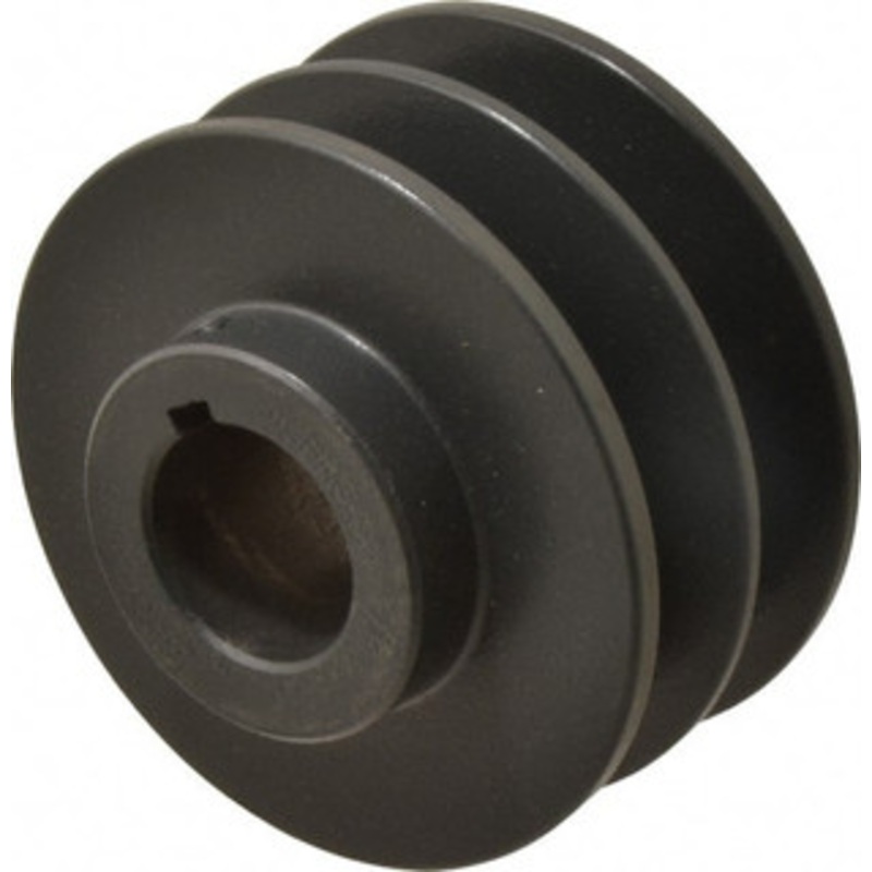 Browning 1-1/8 Bore Diam, 3.55 OD, Finished Bore Two Groove Sheave Cast Iron 2BK34X 1 1/8 – 84431295