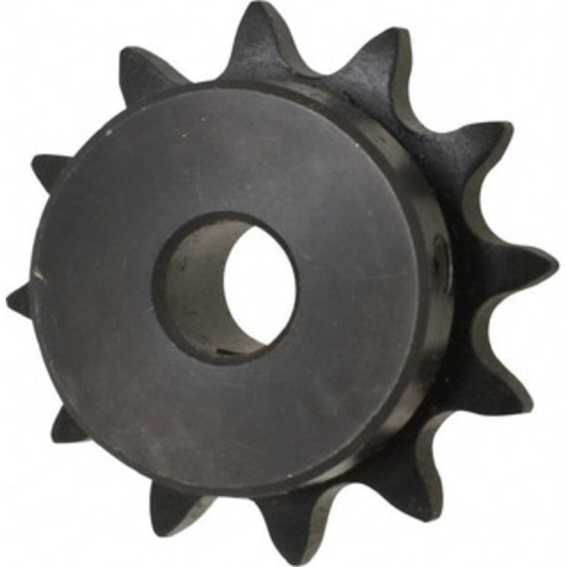 Browning 1/2 Chain Pitch, Chain Size 40, 12 Tooth Finished Bore Sprocket 1/2 Bore Diam, 1.775 Pitch Diam, 2.17 OD H4012X1/2 – 78339009