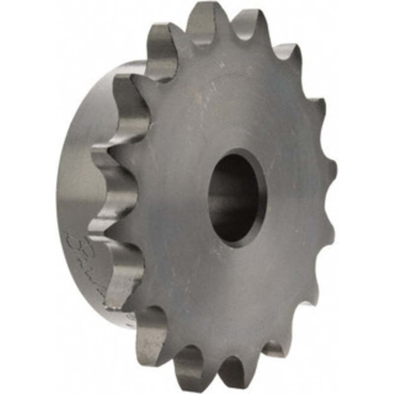 Browning 1/2 Chain Pitch, Chain Size 40, 16 Tooth Min Plain Bore Sprocket 5/8 Bore Diam, 2.563 Pitch Diam, 2.8 OD 40B16 – 74395559