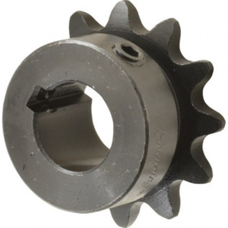 Browning 3/8 Chain Pitch, Chain Size 35, 12 Tooth Finished Bore Sprocket 5/8 Bore Diam, 1.449 Pitch Diam, 1.63 OD H3512X5/8 – 78338696