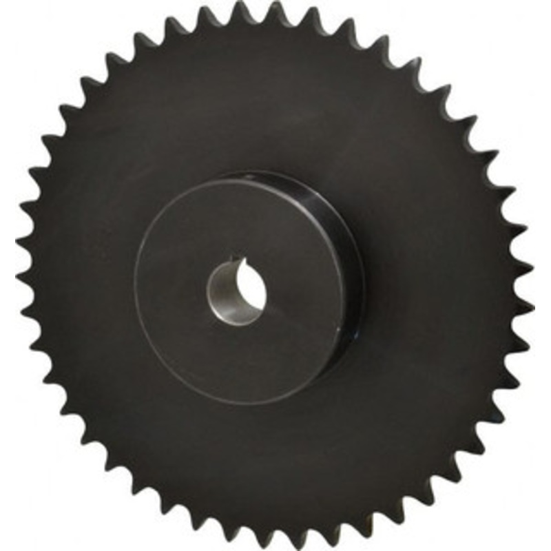Browning 5/8 Chain Pitch, Chain Size 50, 45 Tooth Finished Bore Sprocket 1 Bore Diam, 8.96 Pitch Diam, 9.31 OD 5045X1 – 78340486
