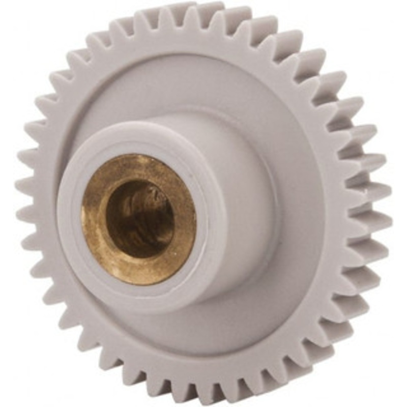 Made in USA 32 Pitch, 1-1/4 Pitch Diam, 1-5/16 OD, 40 Tooth Spur Gear 3/16 Face Width, 1/4 Bore Diam, 39/64 Hub Diam, 20 Pressure Angle, Acetal 3240BI – 04034617